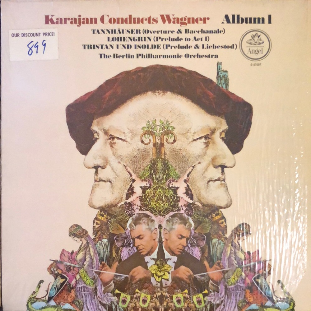 Wagner Performed by Berlin Philharmonic Orchestra Vinyl Lp